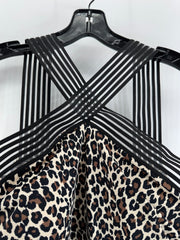 Aqua Green Leopard Print Swimsuit Size XL