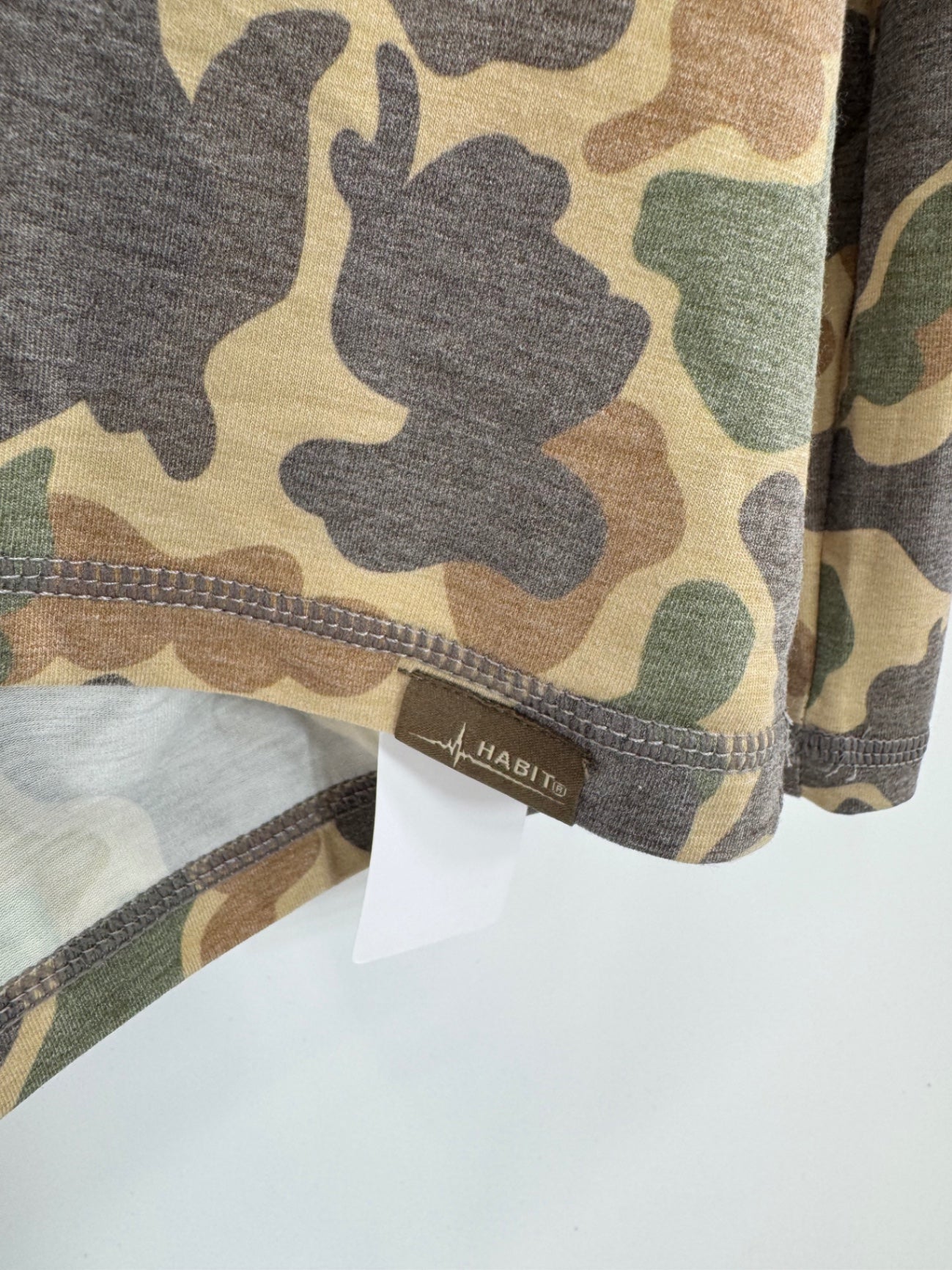 Habit Woodland Camo Sweatshirt Wren-Mini