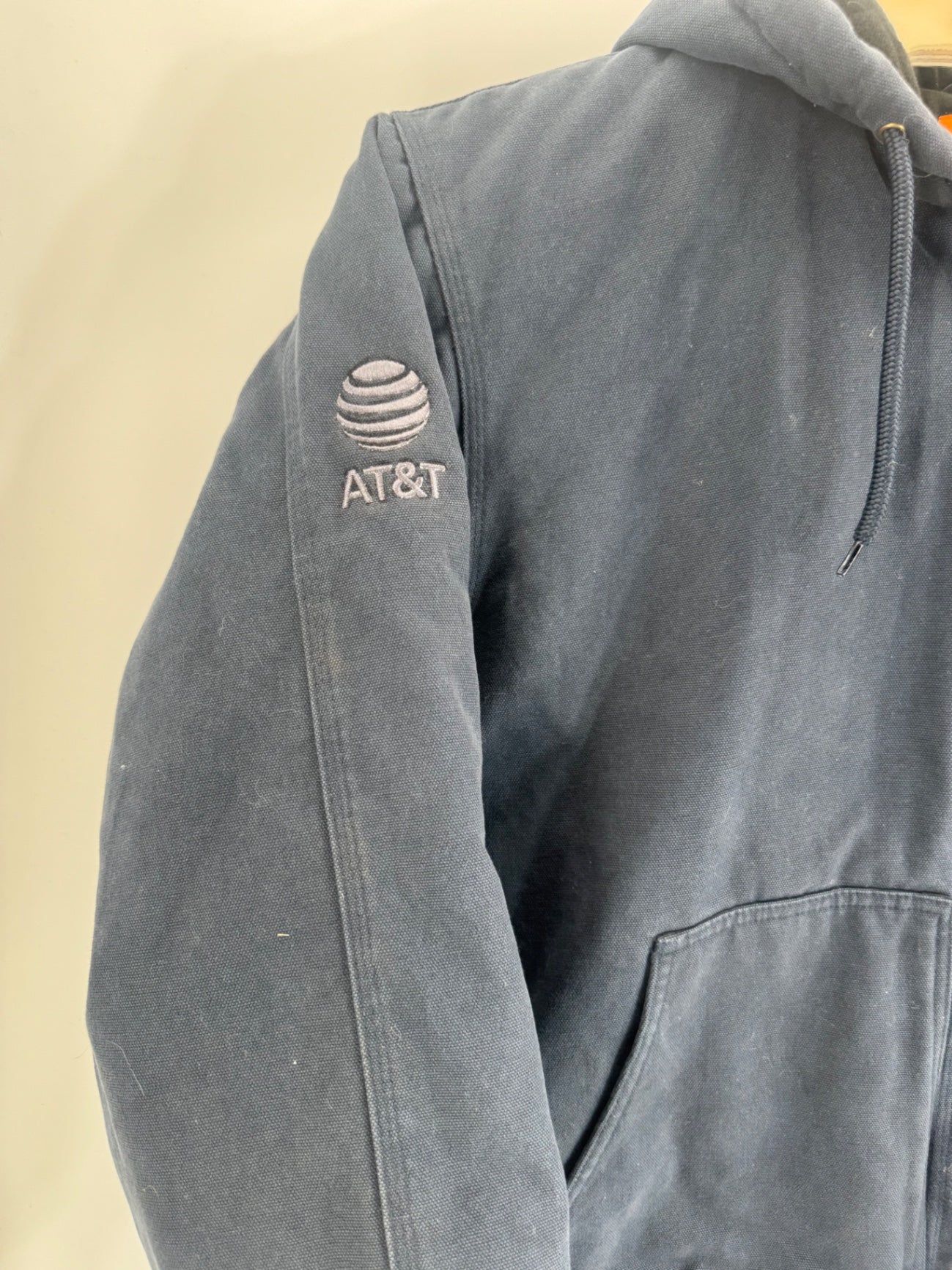 Corner Stone AT&T Duck canvas blue jacket sz.L