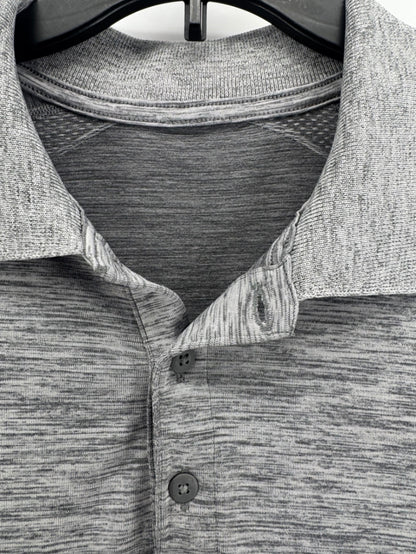 LULULEMON gray men’s polo