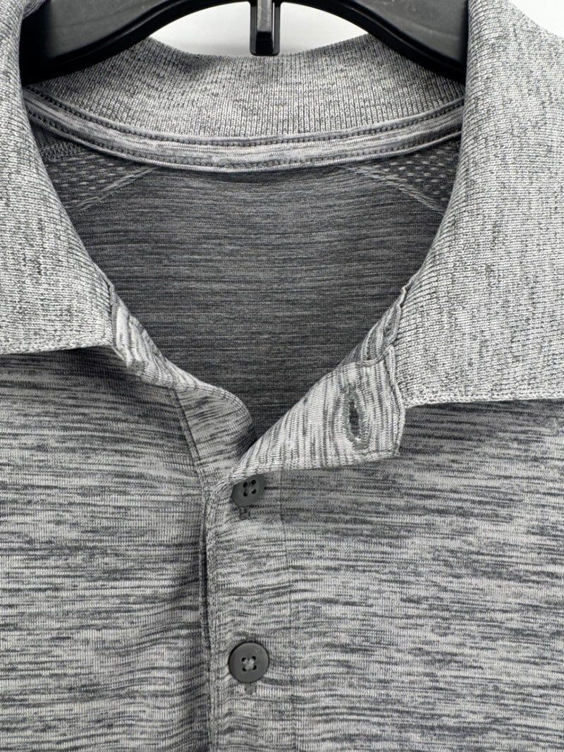 LULULEMON gray men’s polo