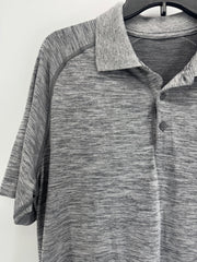 LULULEMON gray men’s polo