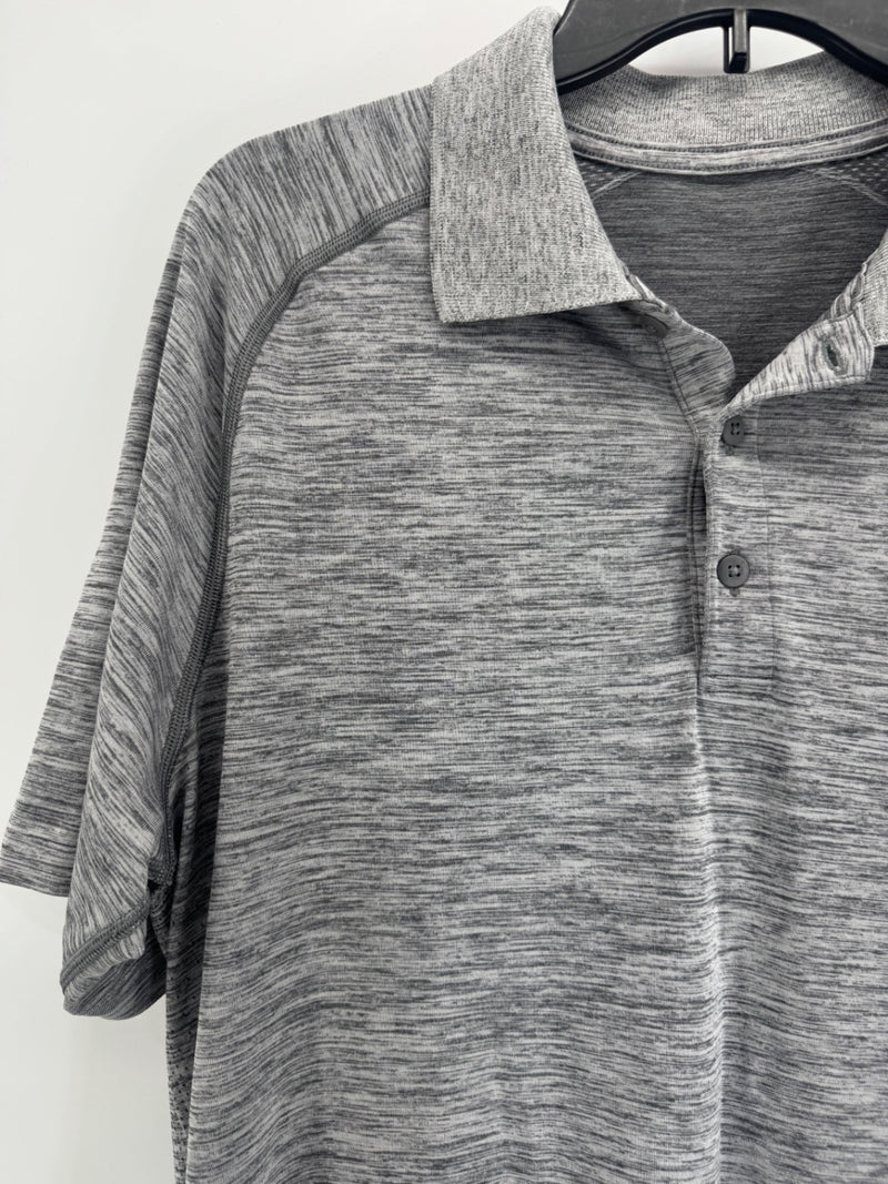 LULULEMON gray men’s polo