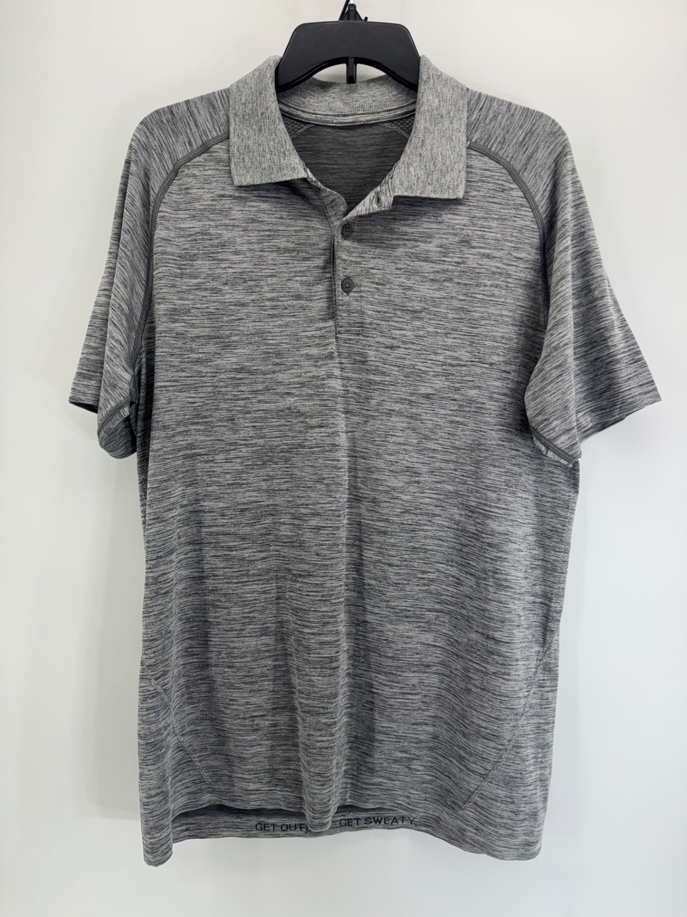LULULEMON gray men’s polo