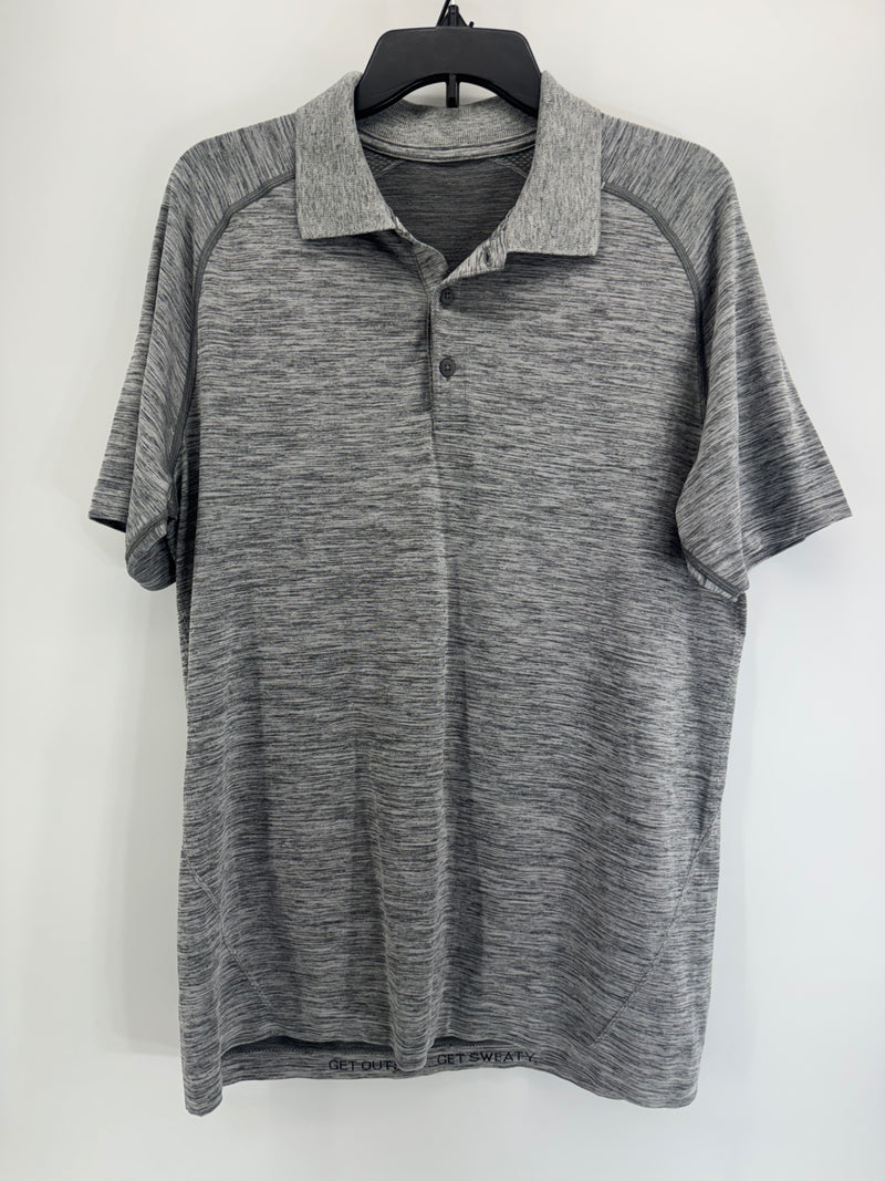 LULULEMON gray men’s polo