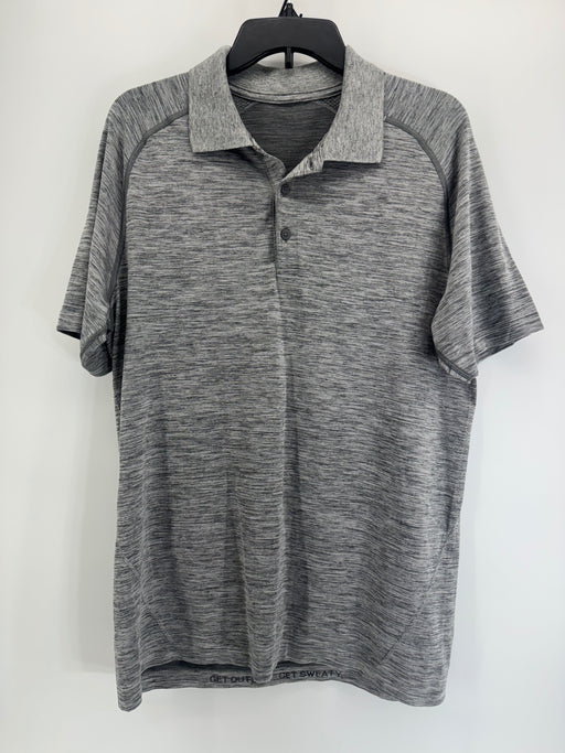 LULULEMON gray men’s polo