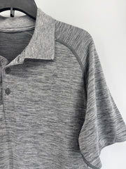 LULULEMON gray men’s polo