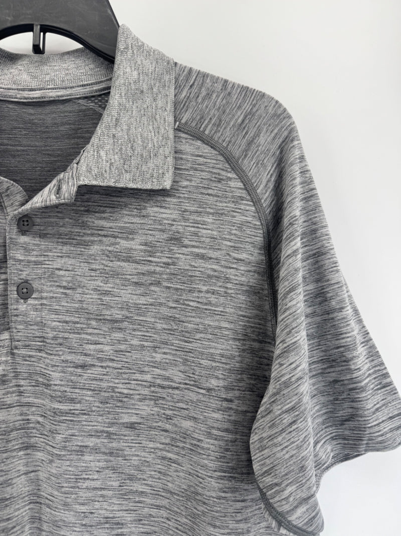 LULULEMON gray men’s polo