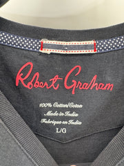 Robert Graham black tshirt