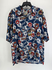 BIG DOGS Hawaiian Button Up Shirt