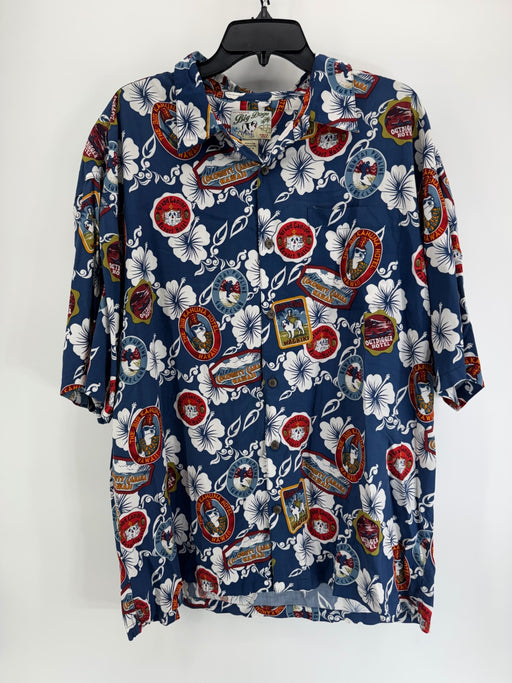 BIG DOGS Hawaiian Button Up Shirt