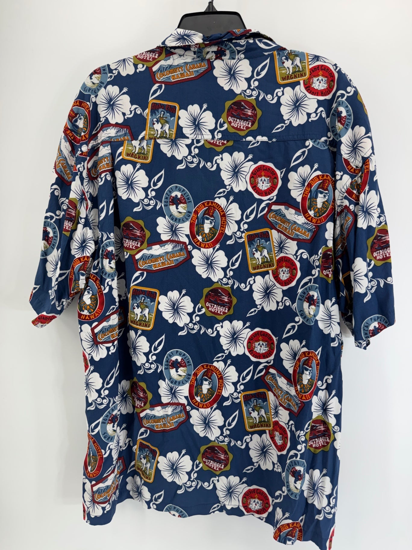 BIG DOGS Hawaiian Button Up Shirt