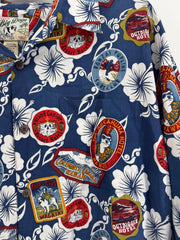 BIG DOGS Hawaiian Button Up Shirt