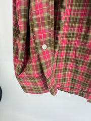 Ralph Lauren Plaid Button up red/green