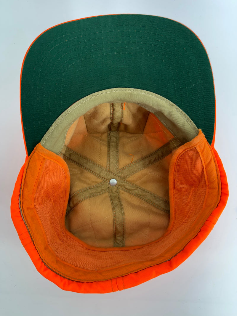 Vintage Hunter Orange Bass Hat