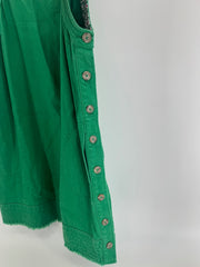MAEVE Green Dress Side Button Jumper - Sz XXS