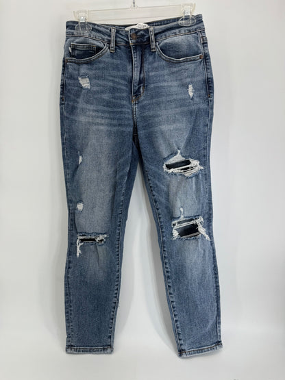 Judy Blue  - Slim Fit Jeans - Distressed - Sz 26