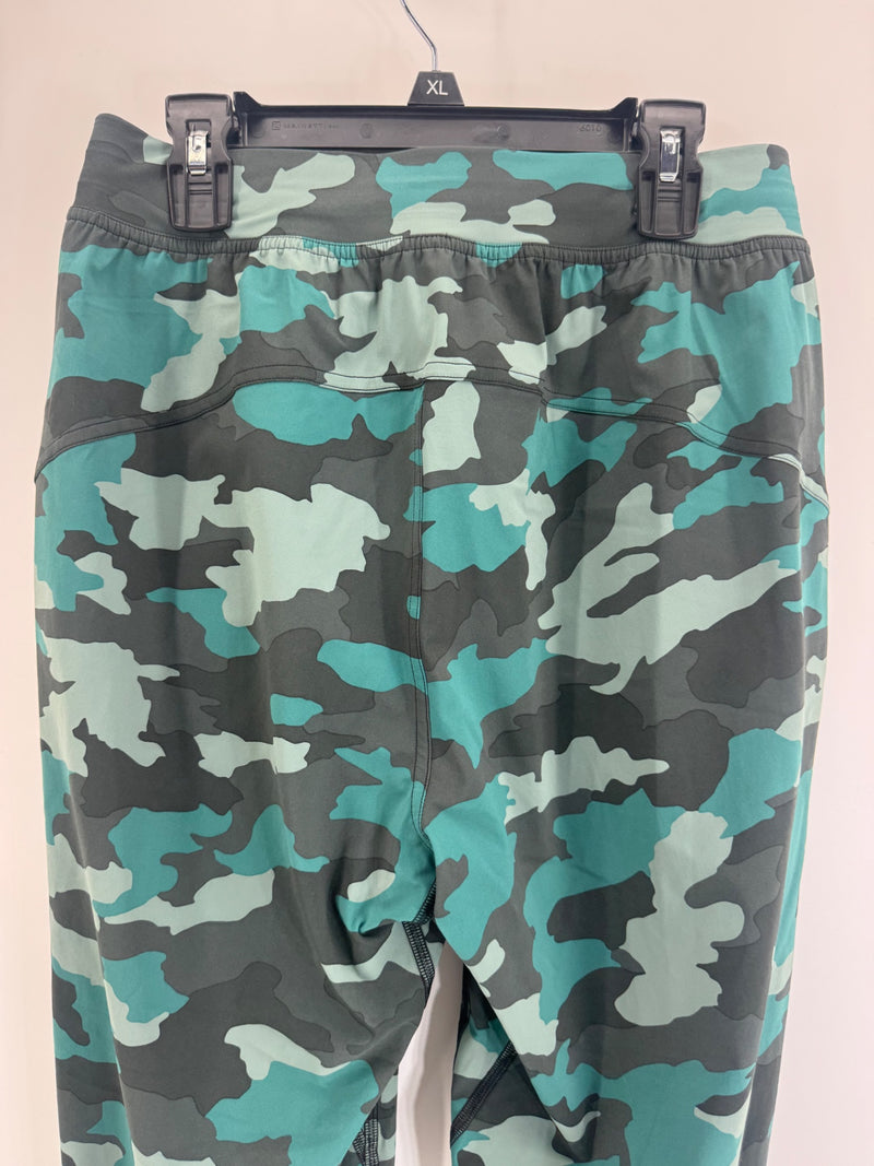 LULULEMON - Teal Camo Joggers - 4