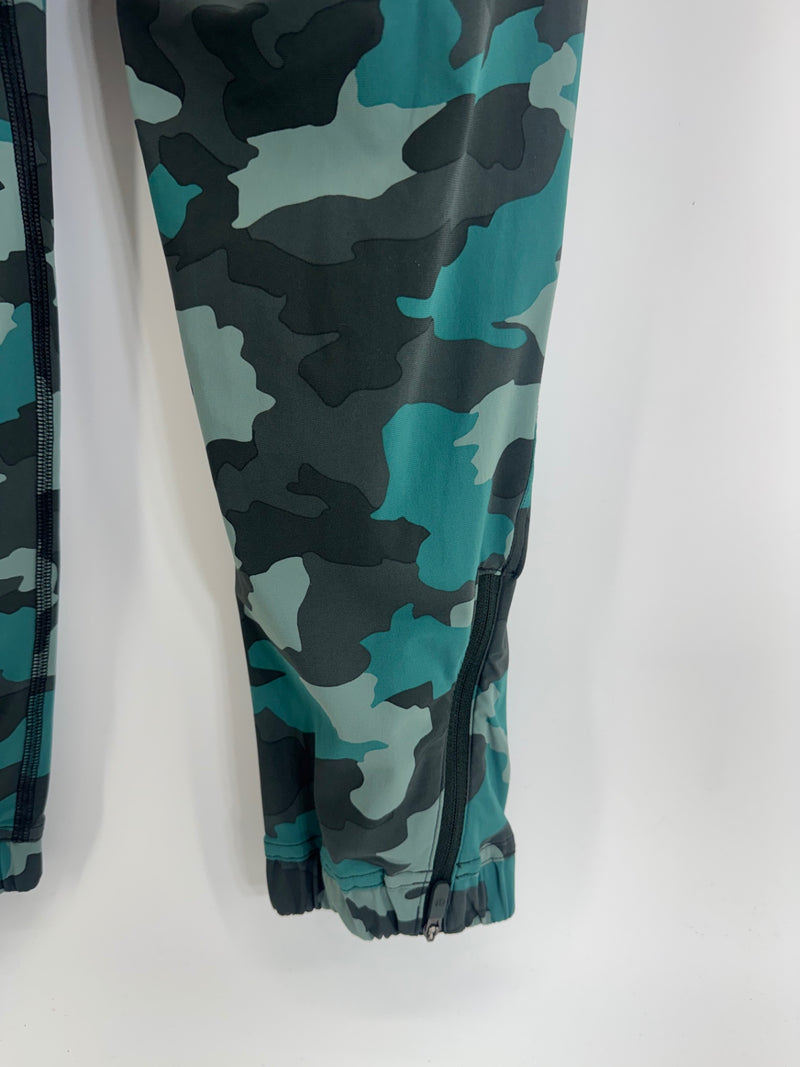 LULULEMON - Teal Camo Joggers - 4