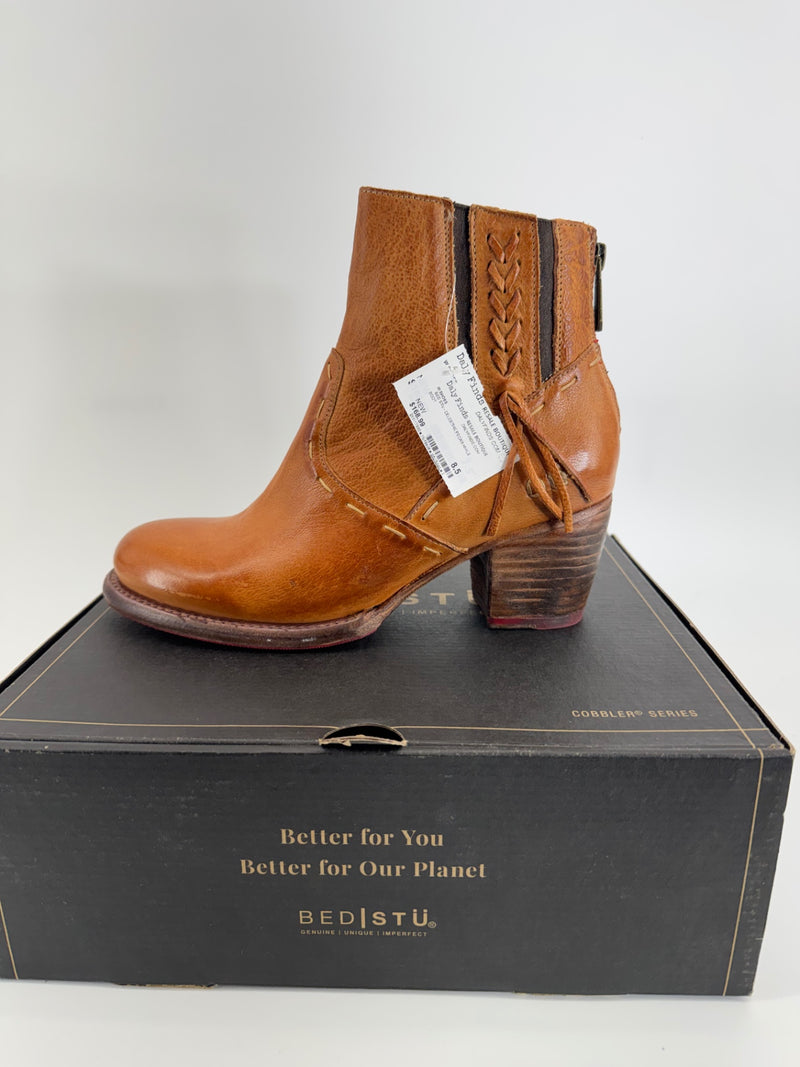 BEDSTU Celestine Pecan Rustic Boot 8.5