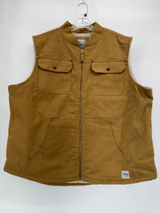 Bass Creek Outfitters Vest Sherpa/Duck Canvas 2XL