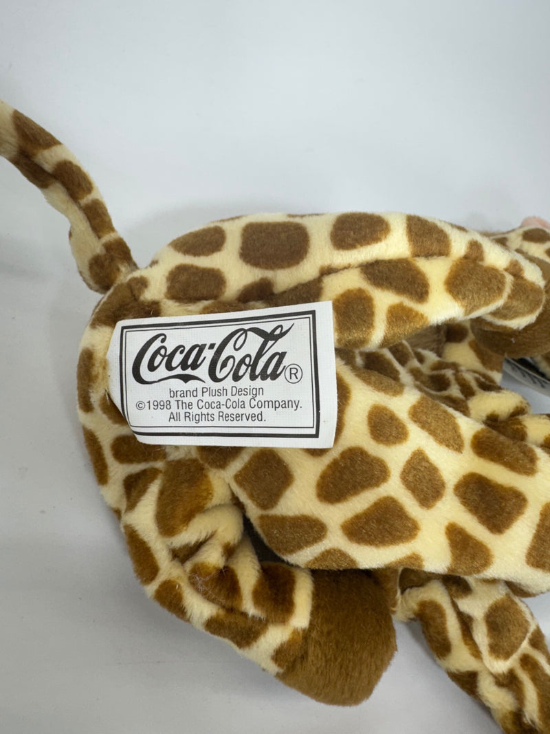 1999 Coca-Cola International Collection "Rifraff the Giraffe" Plush Toy