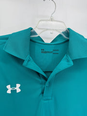 Under Armour Polo Teal Lg