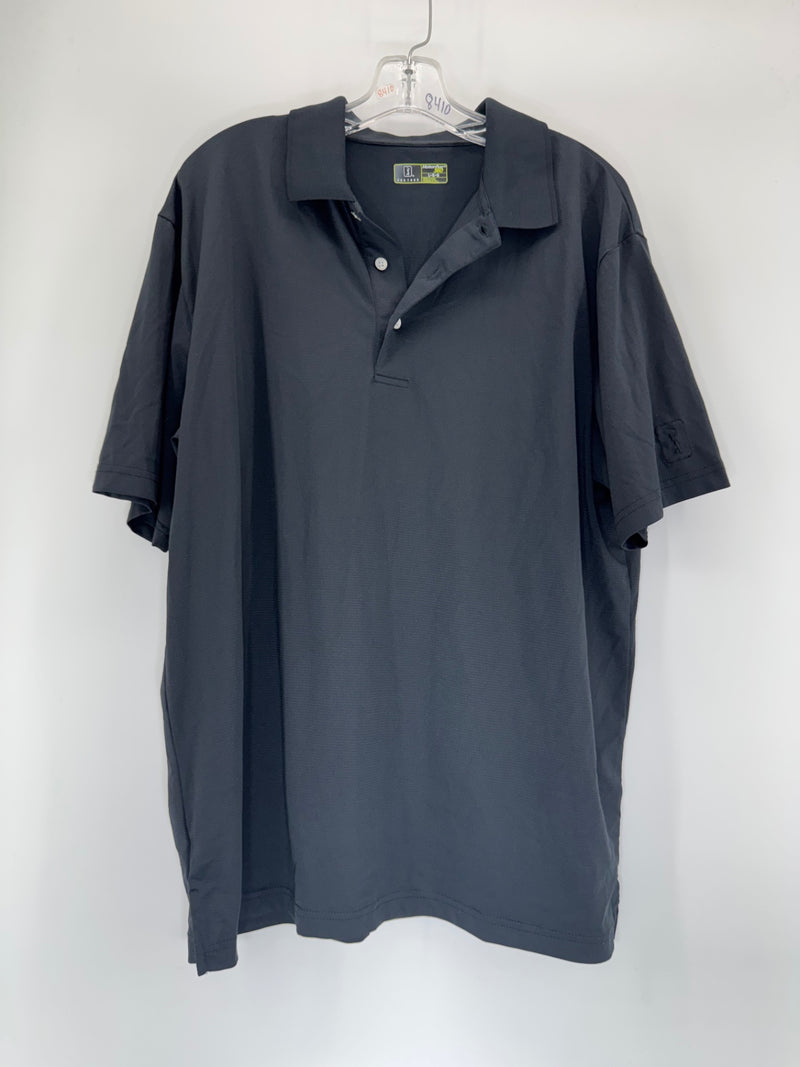 PGA Motion Tour 360 Blk Polo Size LG