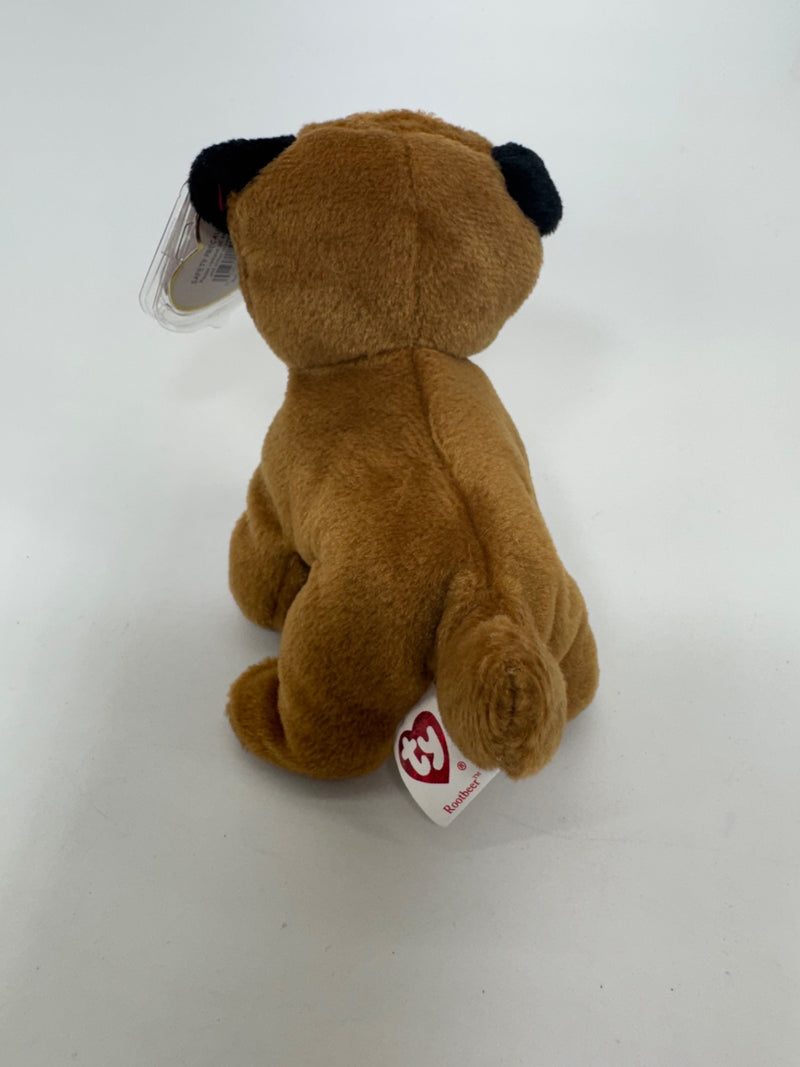 Ty Beanie Baby "Rootbeer" the Pug