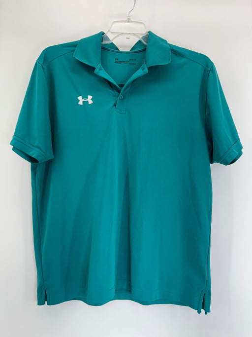 Under Armour Polo Teal Lg
