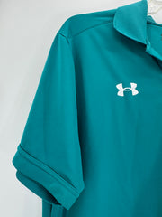 Under Armour Polo Teal Lg