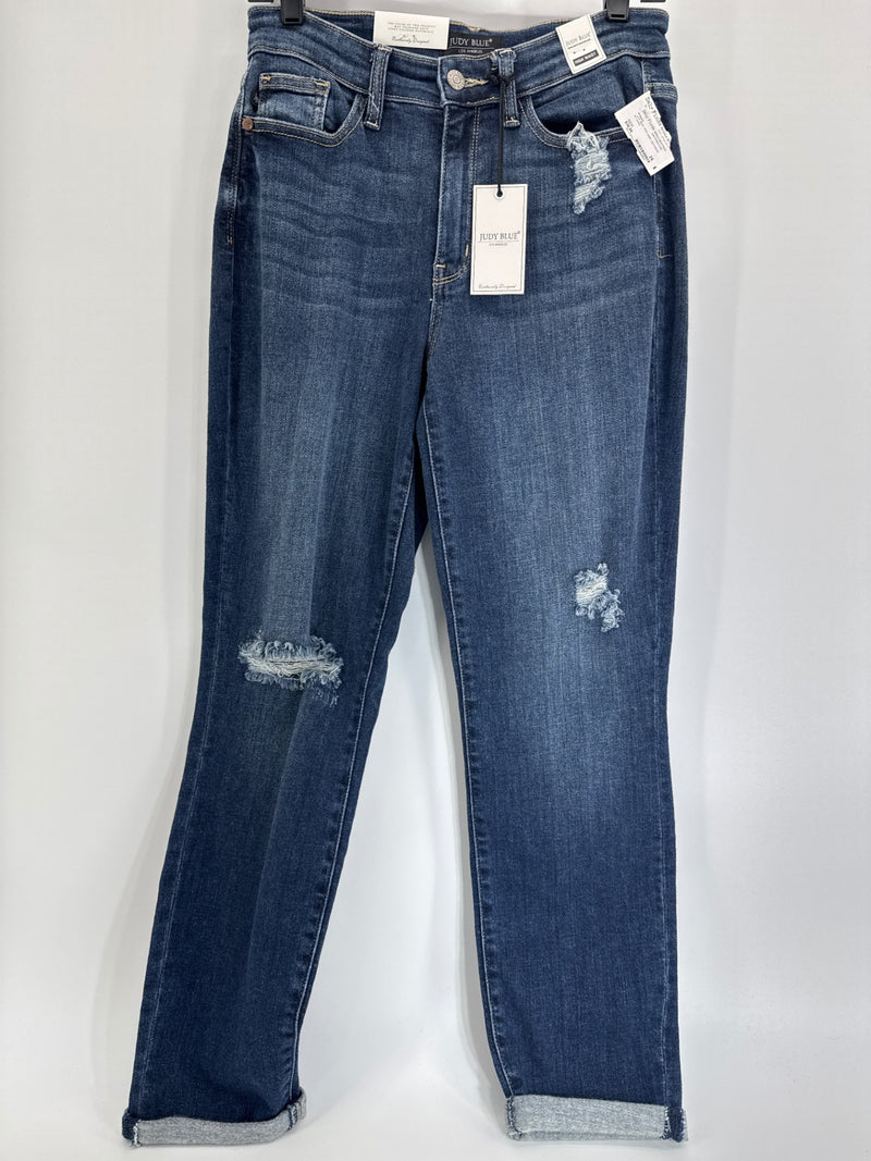 Judy Blue High Waist Boyfriend Jeans NEW