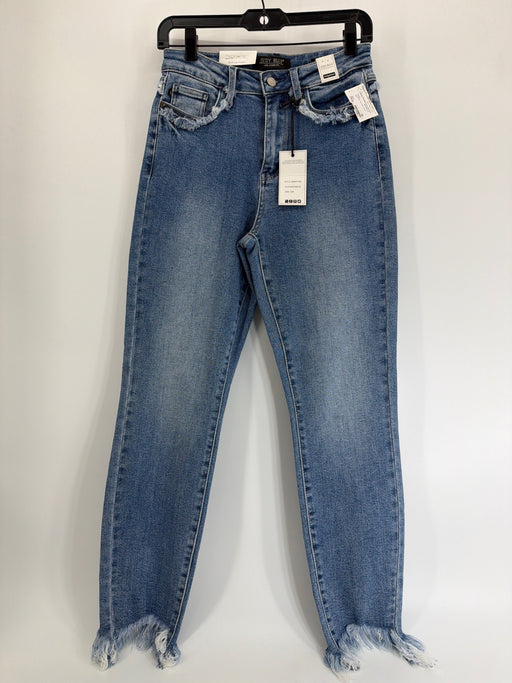 Judy Blue Boyfriend Fit Jeans Mid Rise