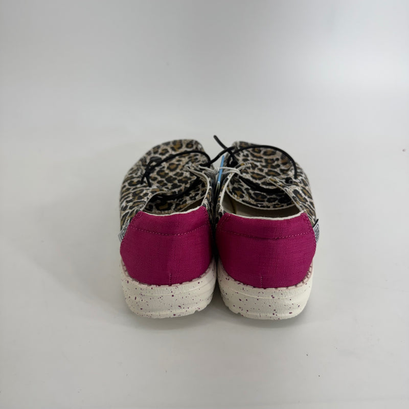 Hey Dude Cheetah Print Shoes