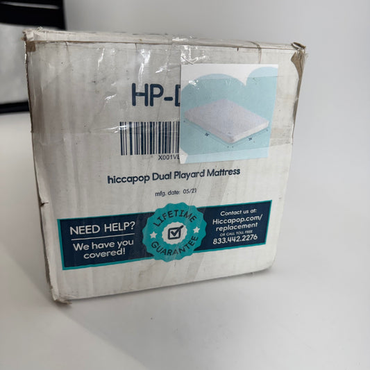 Hiccapop Dual Playard Mattress