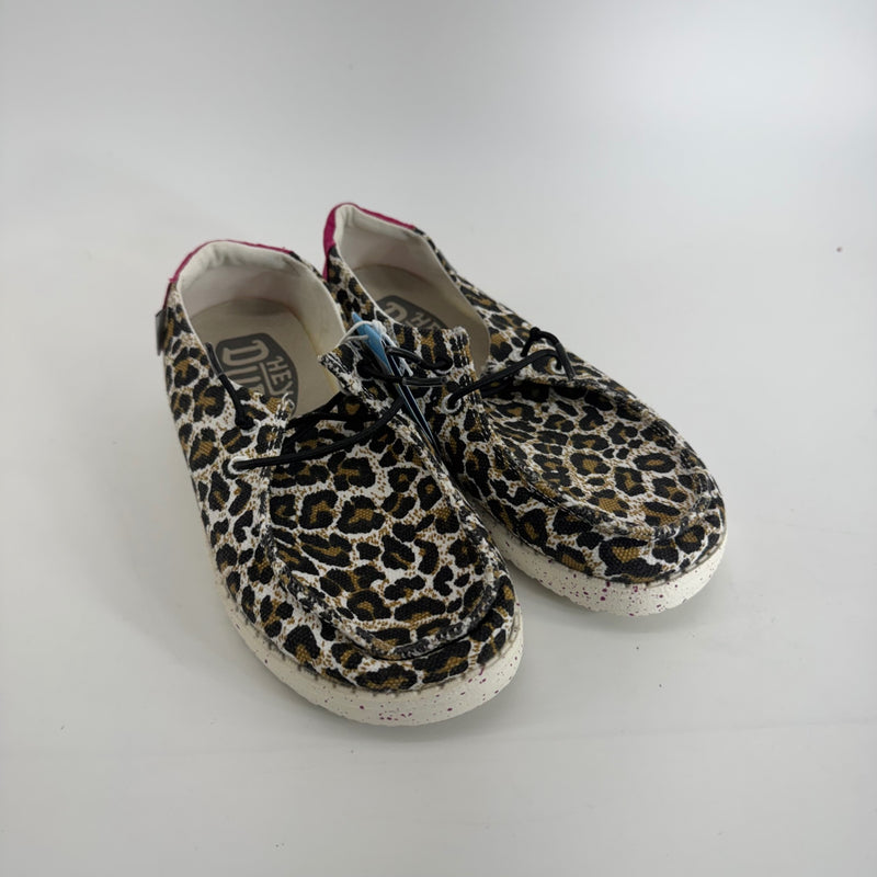 Hey Dude Cheetah Print Shoes