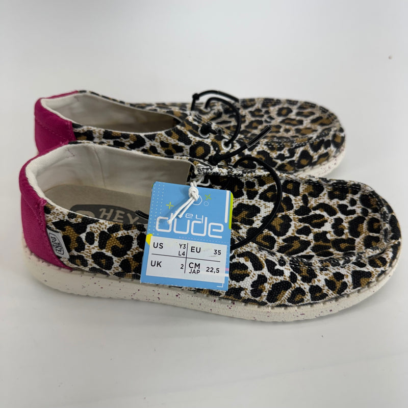 Hey Dude Cheetah Print Shoes