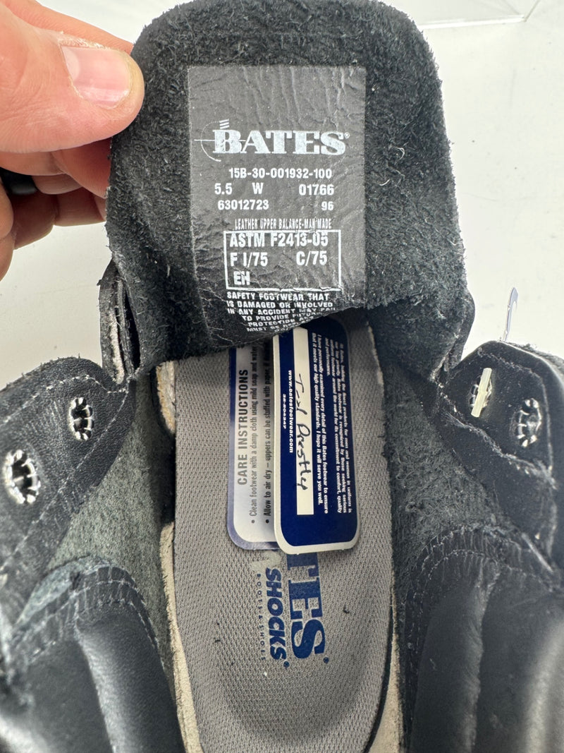 Bates 6” Leather Ankle Boots steel toe