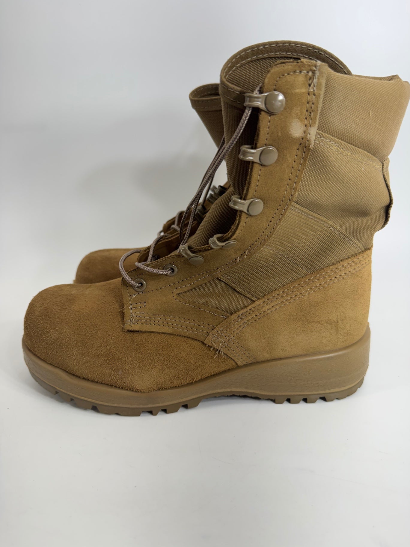 Bates E41800 combat boot tan army size 5.5XW
