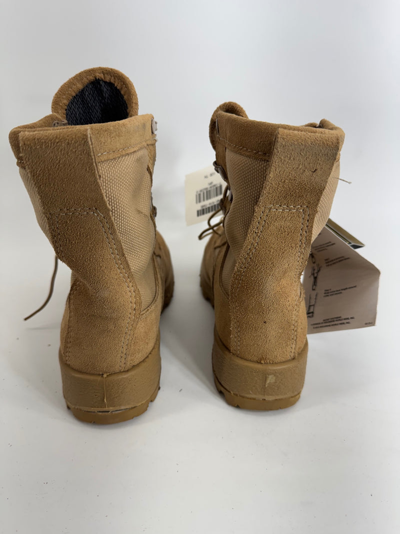 Bates 33100D Desert Tan Combat Boots 6.5R