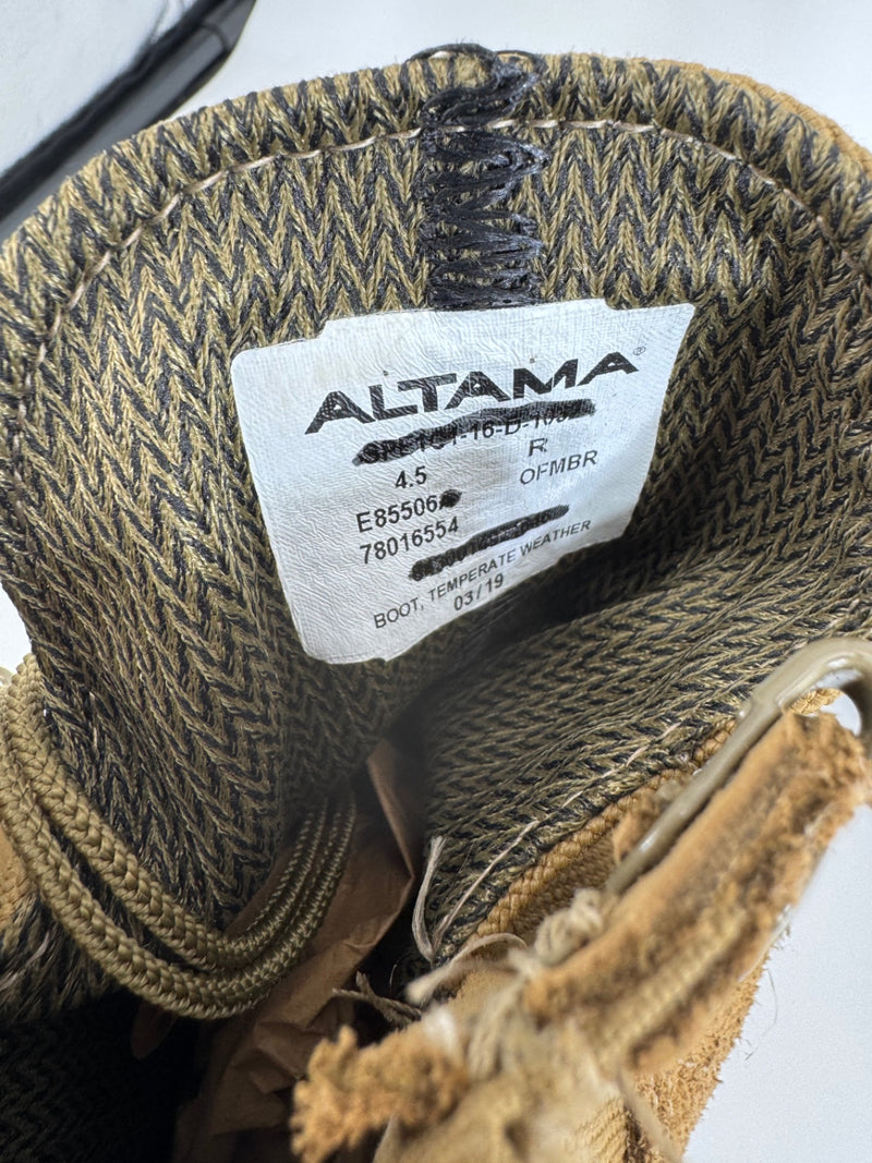 Altama E85506A Temperate Combat Boot 4.5R