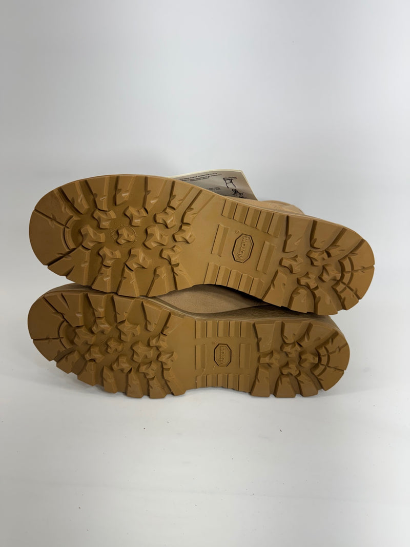 Bates E33100 Tan HW Combat boots 14N