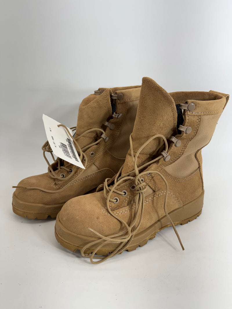Bates 33100D Desert Tan Combat Boots 6R