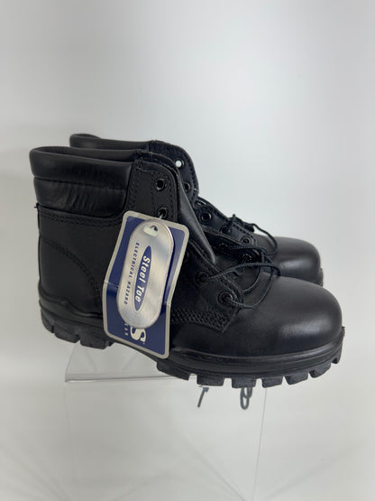 Bates 6” Leather Ankle Boots steel toe