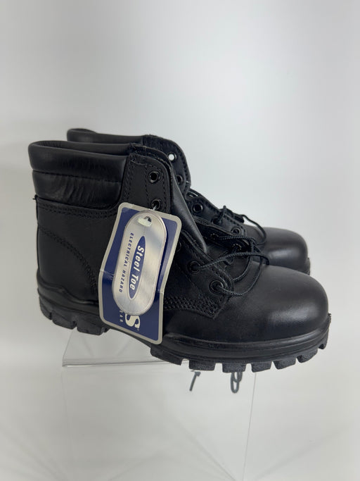 Bates 6” Leather Ankle Boots steel toe