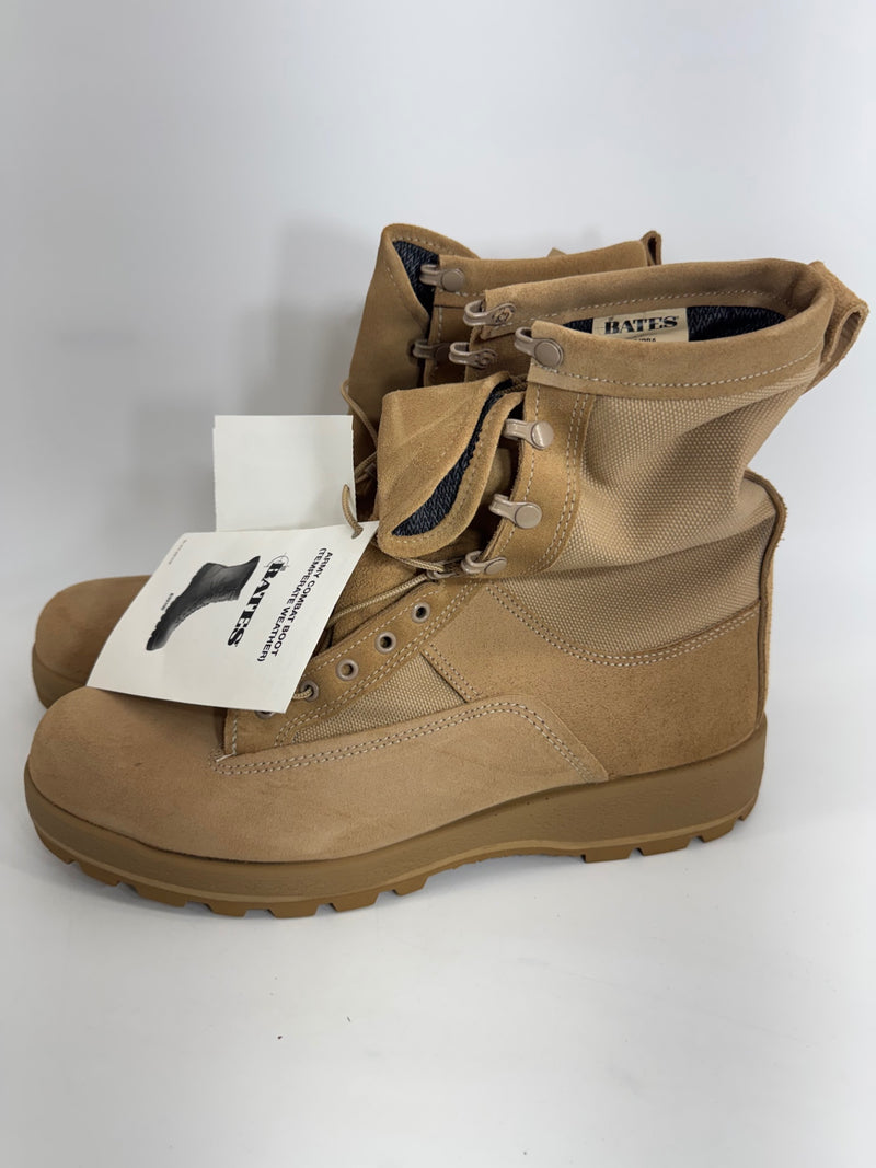 Bates E33100 Tan HW Combat boots 14N