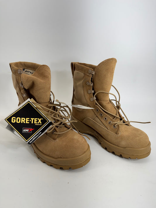 Bates 33100D Desert Tan Combat Boots 6R