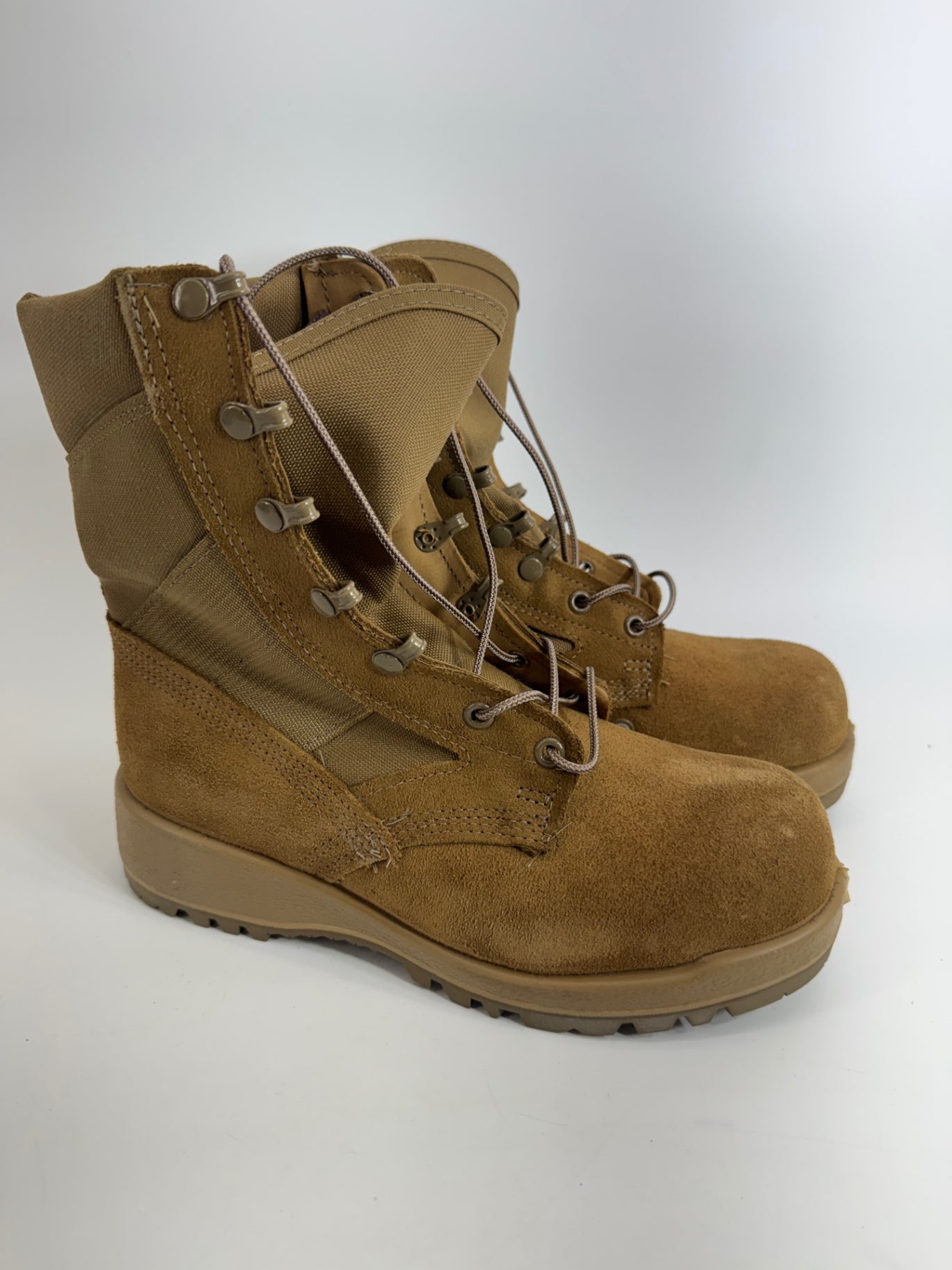 Bates E41800 combat boot tan army size 5.5XW