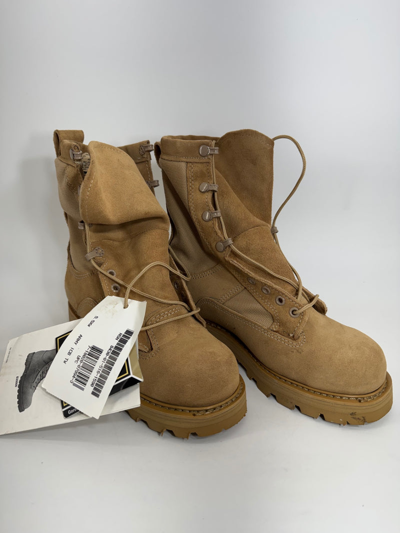 Bates E36100A Desert Tan Combat Boot 5.5 XW