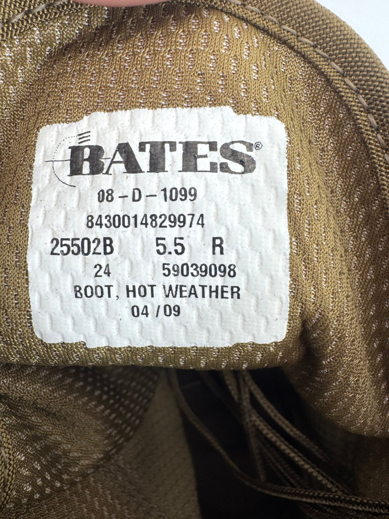 Bates USMC E25502B combat boots 5.5R